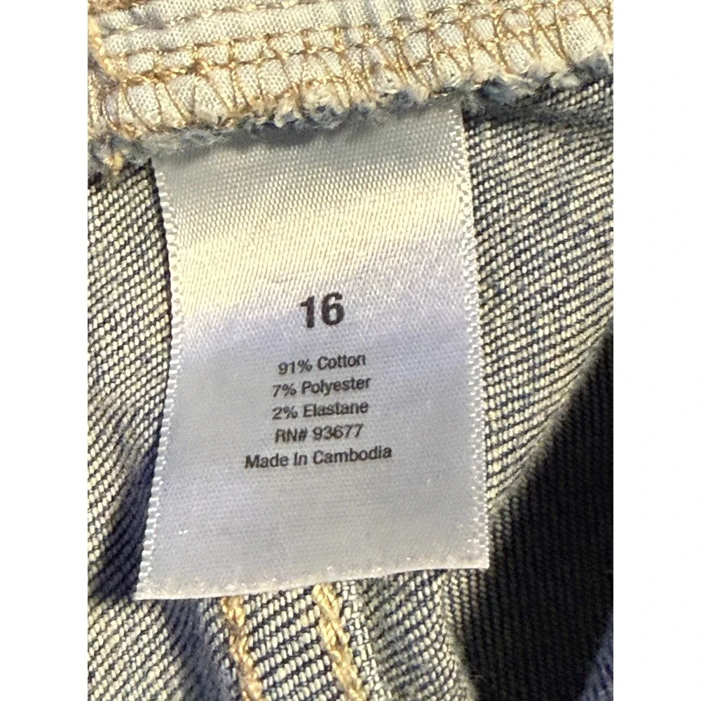 ana a new approach‎ womens skinny jeans size 16 blue wash stretch denim